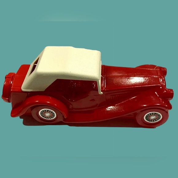 VINTAGE 7" AVON 1936 MGWILD COUNTRY AFTER-SHAVE BOTTLE CAR DECANTER (EMPTY) - Picture 2 of 11